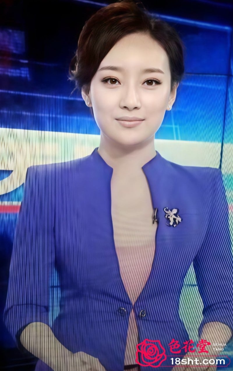 dẫn chương trình của đài CCTV, Ma Hui khoe vú